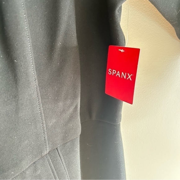 Spanx Perfect 3/4-Sleeve Mini Shift Dress Black NWT Size XXXL - Picture 8 of 8